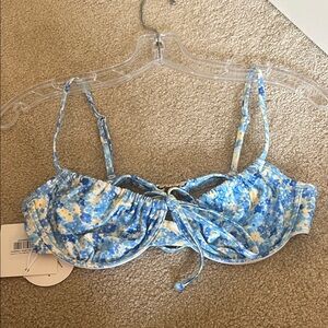 Kulani Kinis ruched underwire bra bikini